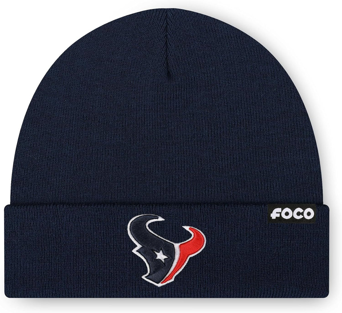 Mens NFL Team Logo Basic Beanie Hat