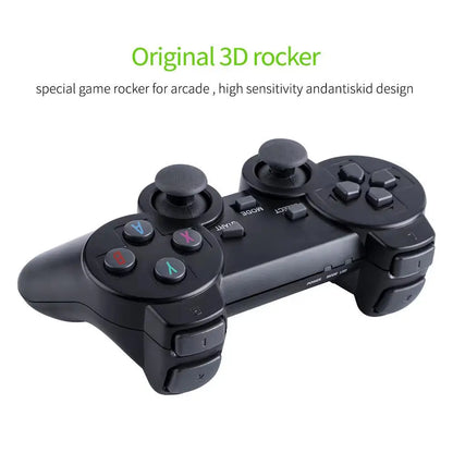 M8 Wireless Game Stick – 64GB 4K Retro 10000 Games Console