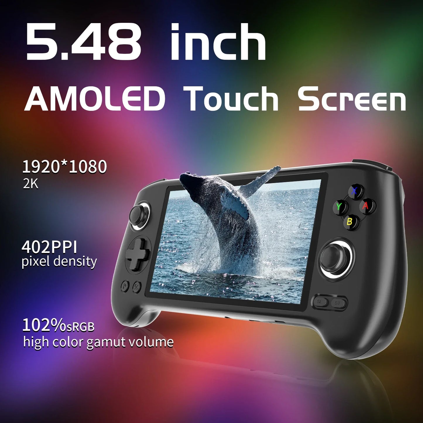 Anbernic RG556 Handheld Game Console With AMOLED Screen