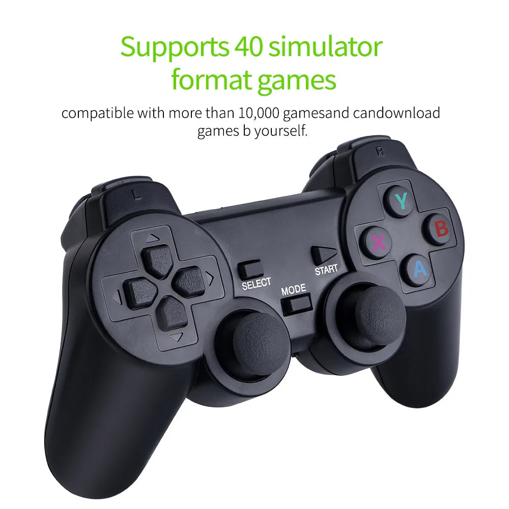 M8 Wireless Game Stick – 64GB 4K Retro 10000 Games Console