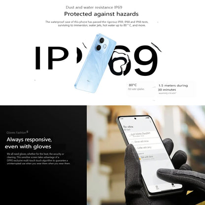 OPPO A5 Pro super durable mid-range 5G mobile phone 2412×1080 (FHD+)/8GB+256GB/support 4K@30fps, 1080P@60fps video recording
